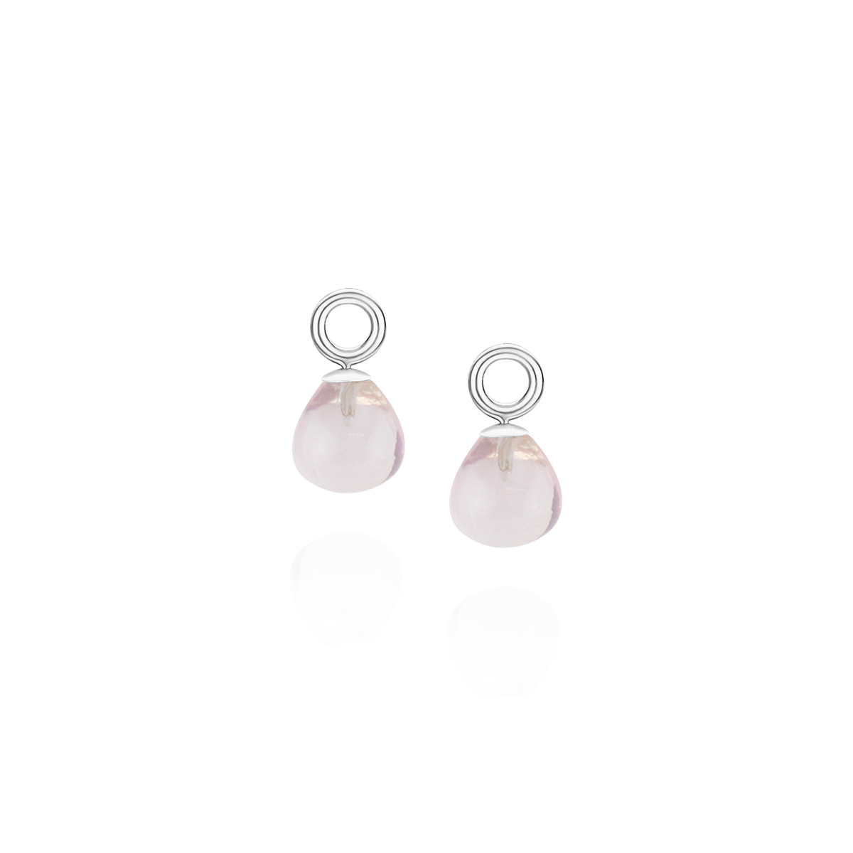 Smooth Drop Hinged Hoops