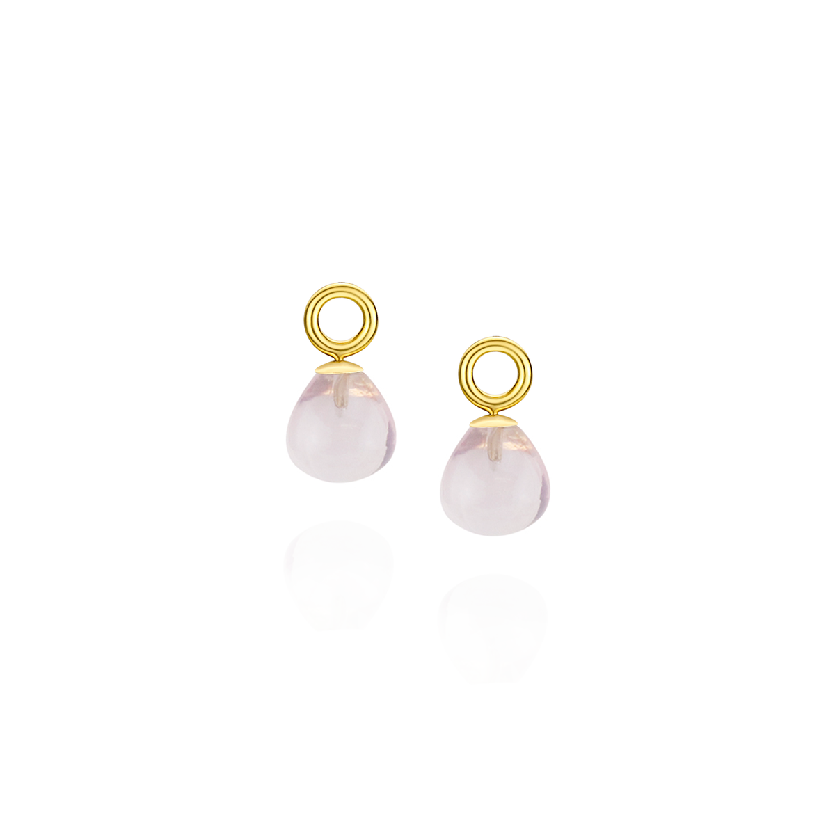 Smooth Drop Hinged Hoops