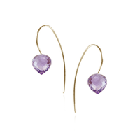 Mini Fish Hook Minaret Earrings
