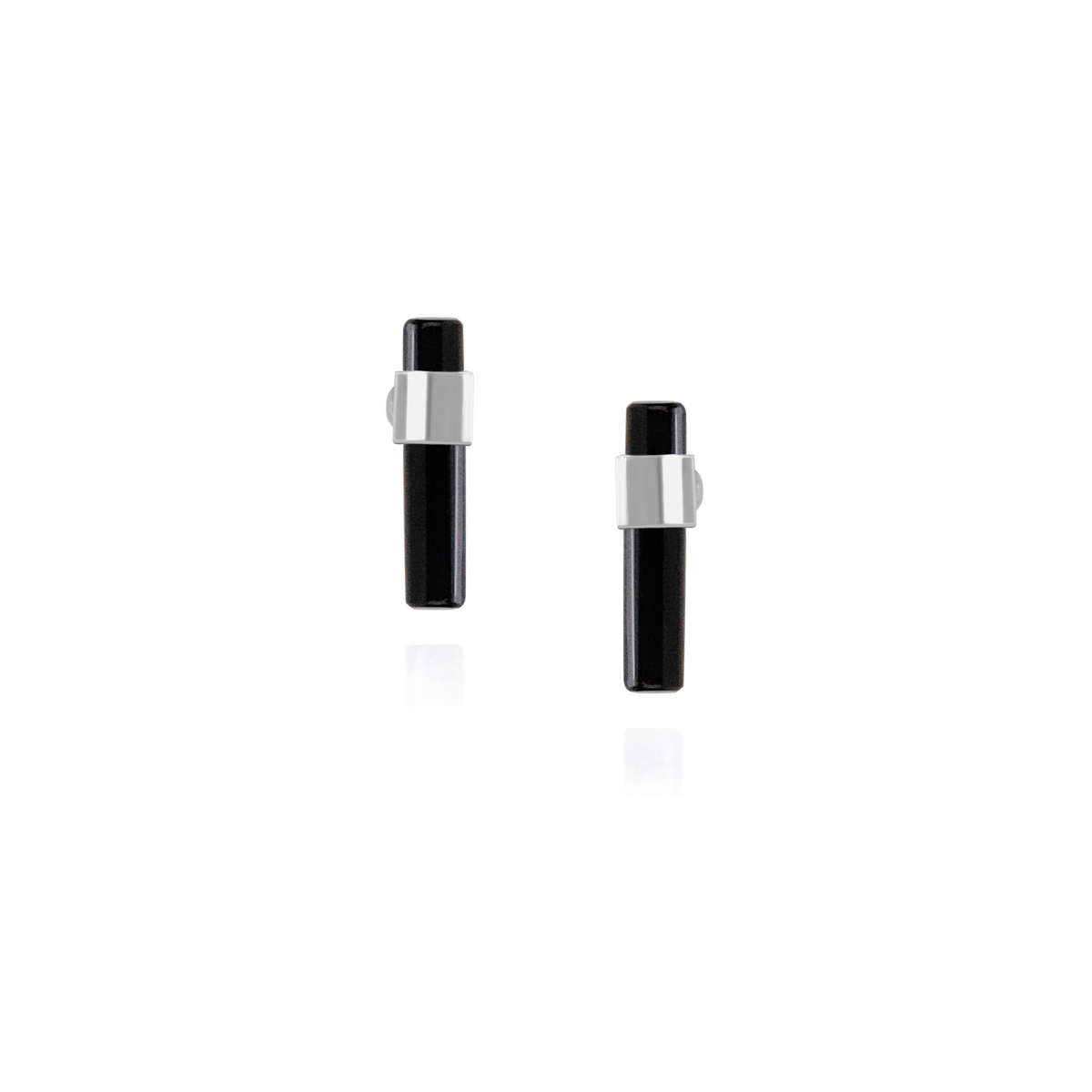 Gemstone Bar Studs