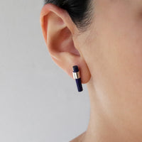 Gemstone Bar Studs