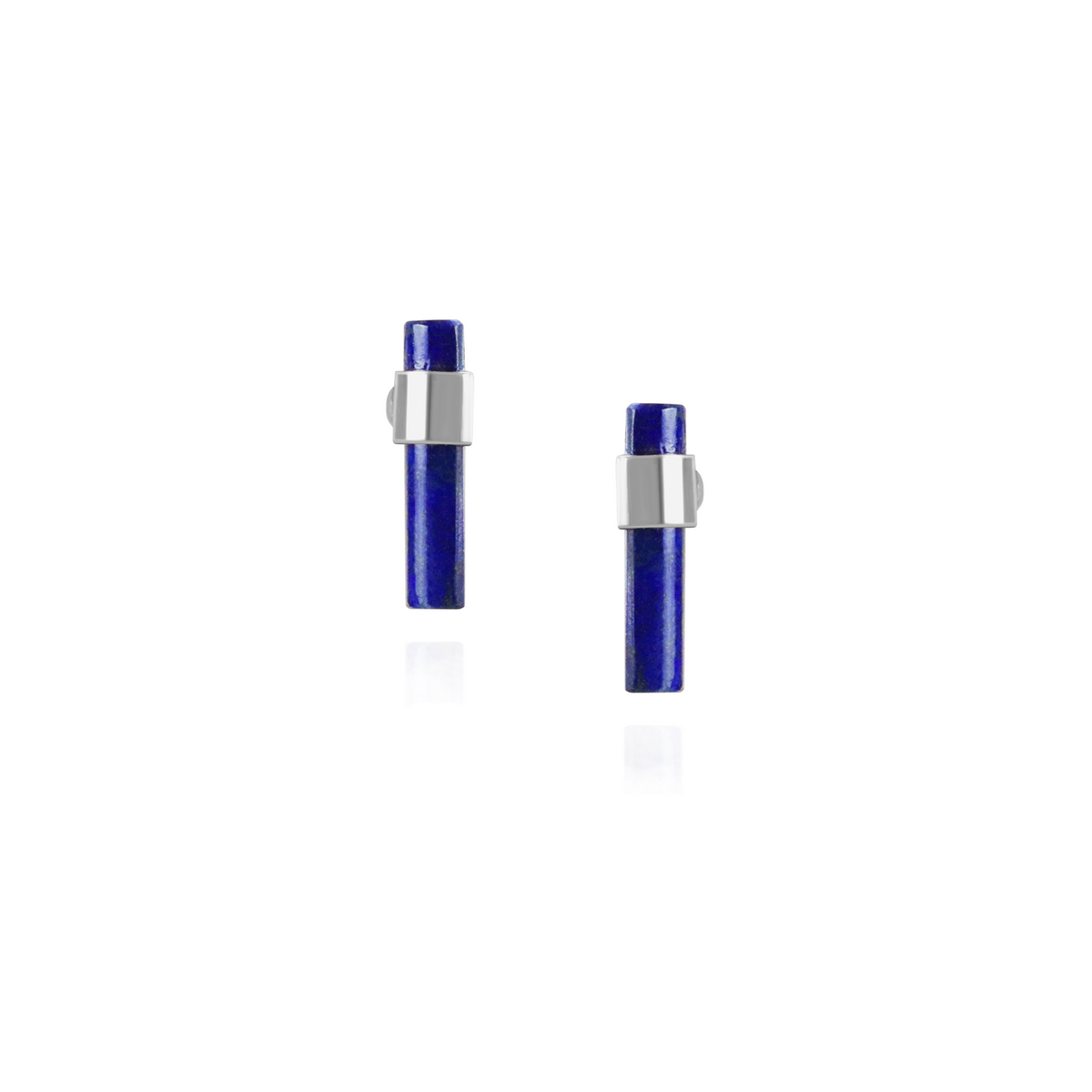 Gemstone Bar Studs