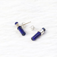 Gemstone Bar Studs