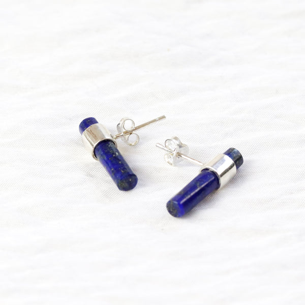 Gemstone Bar Studs