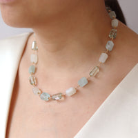 Tumbled Multicoloured Gemstone Necklace