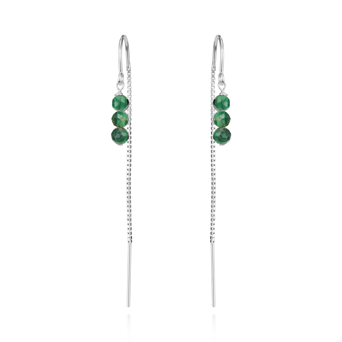 Beaded Threader Earrings