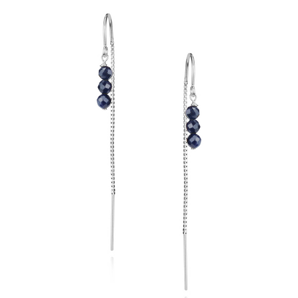 Beaded Threader Earrings