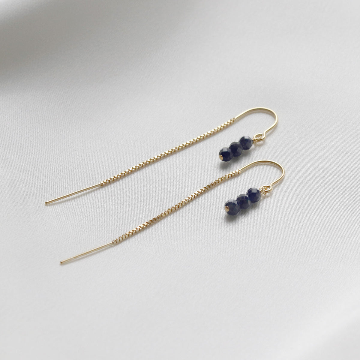 Beaded Threader Earrings
