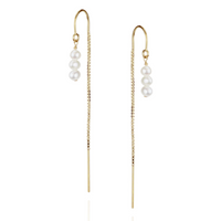 Pearl Threader Earrings