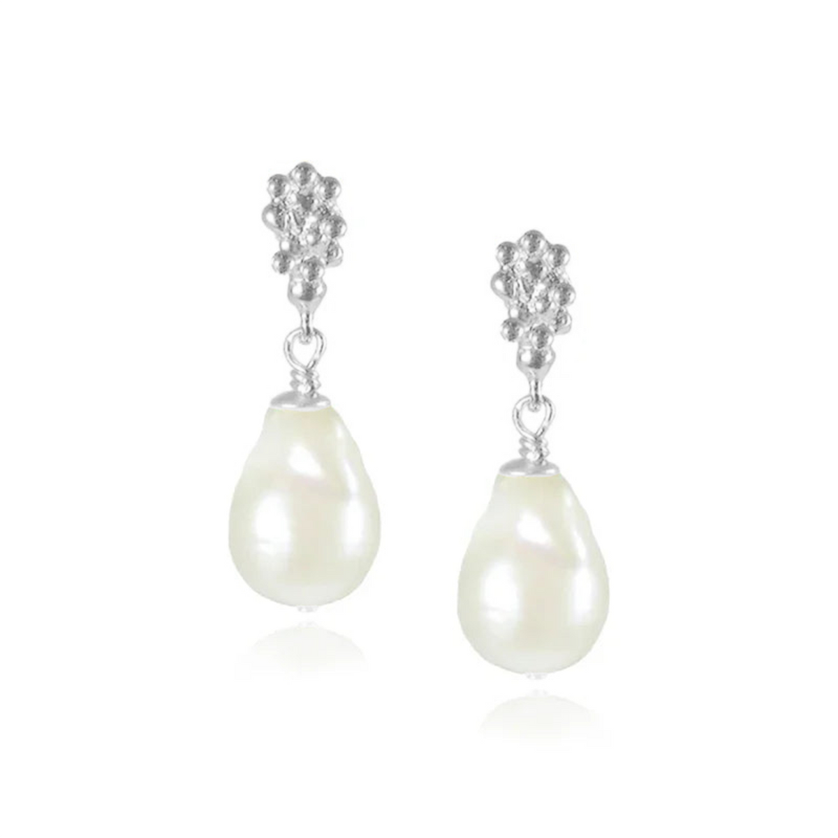 Baroque Pearl Drop Earrings