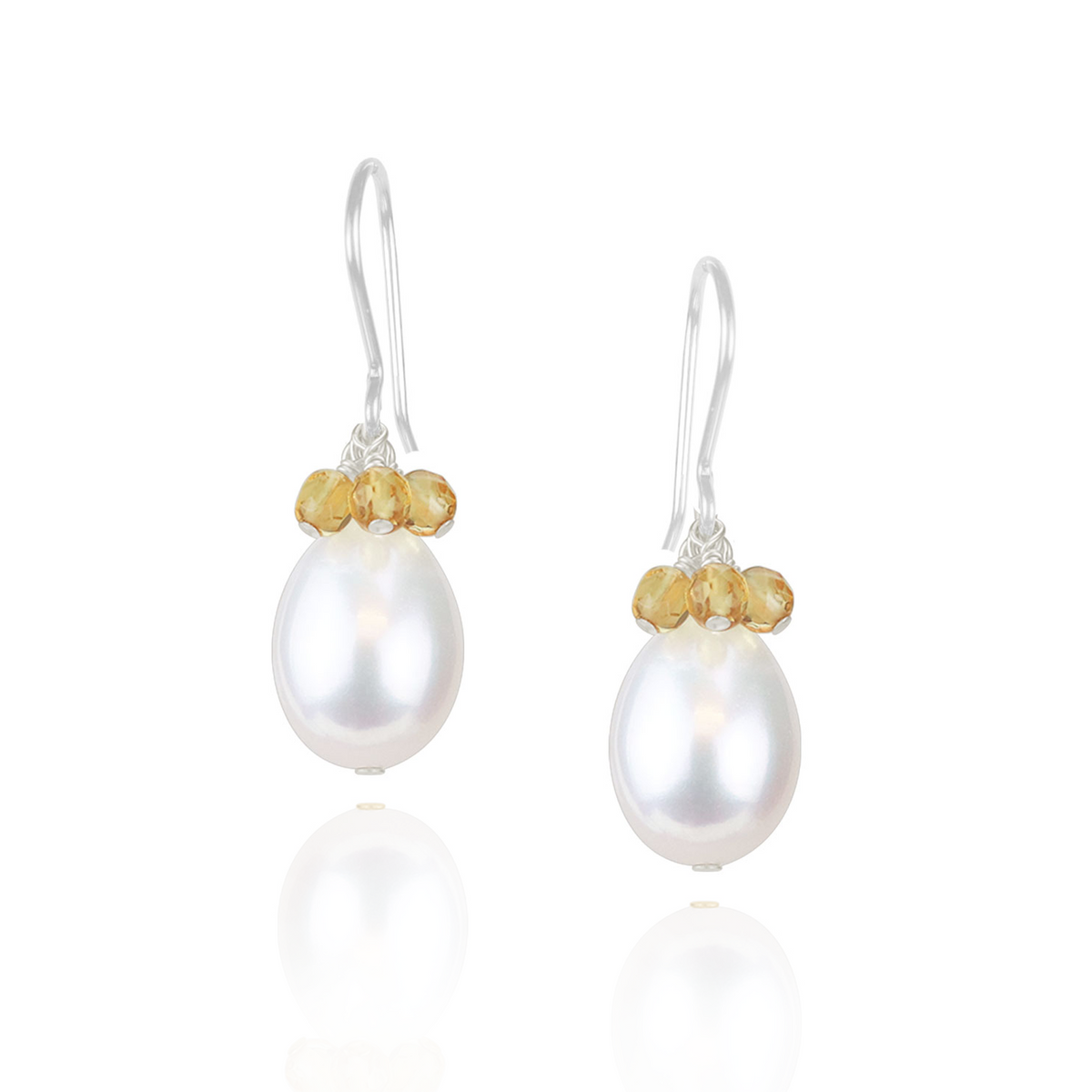 Pearl & Cluster Earrings