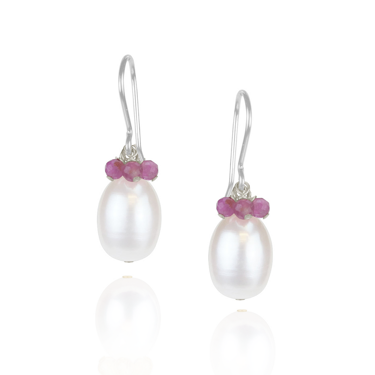 Pearl & Cluster Earrings
