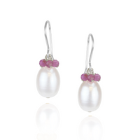 Pearl & Cluster Earrings