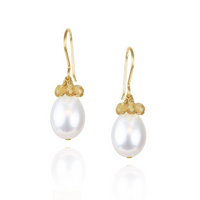 Pearl & Cluster Earrings