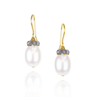 Pearl & Cluster Earrings