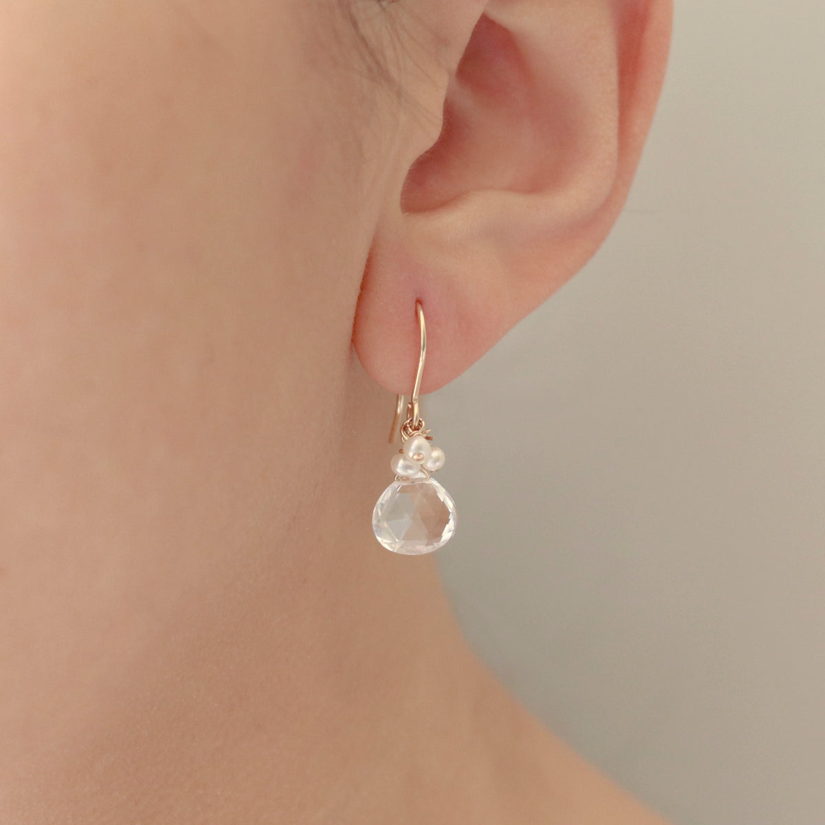 Rock Crystal Earrings