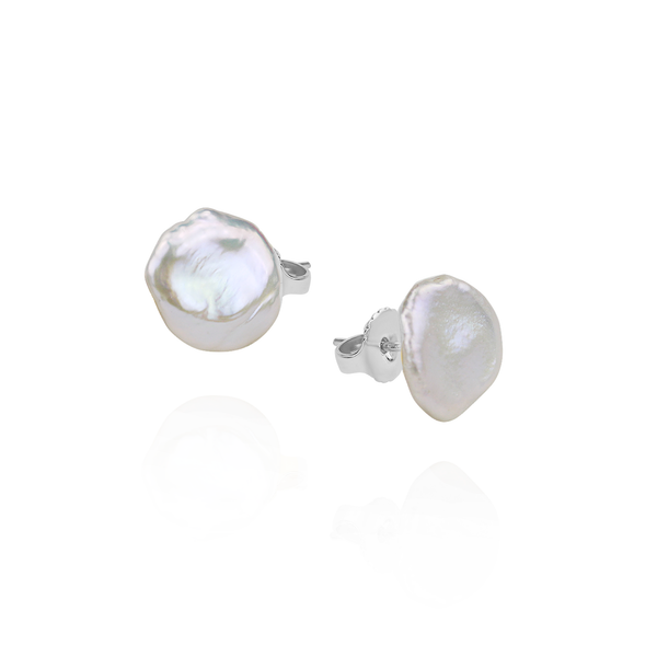 Keshi Pearl Stud Earrings