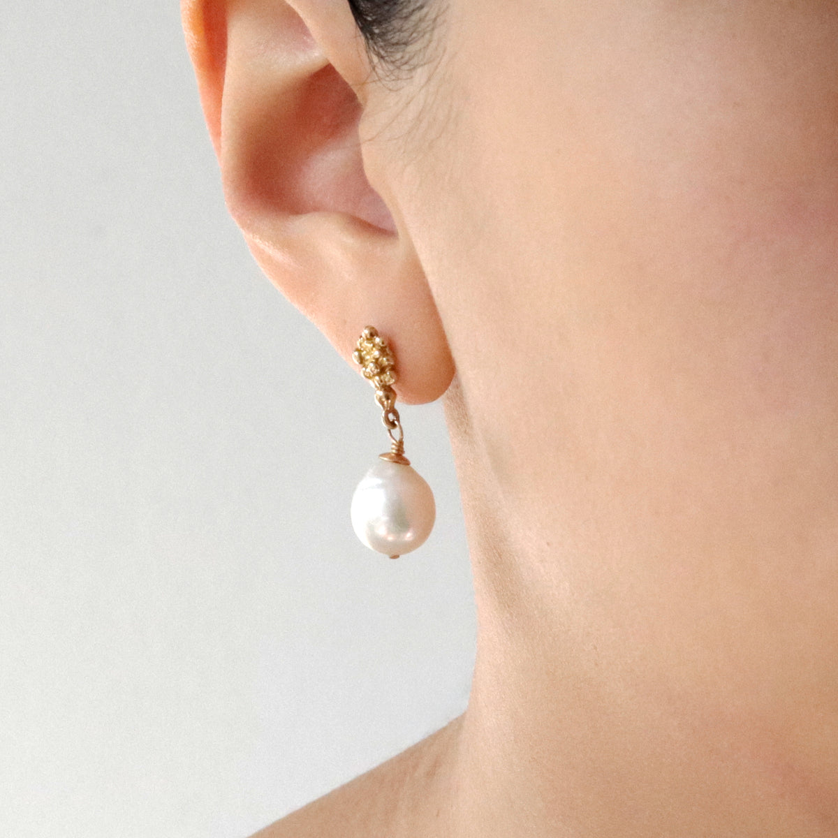 Baroque Pearl Drop Earrings