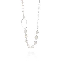 Baroque Pearl Statement Necklace