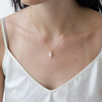 Pearl Grape Cluster Pendant Necklace