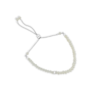 Pearl & Moonstone Slider Bracelet