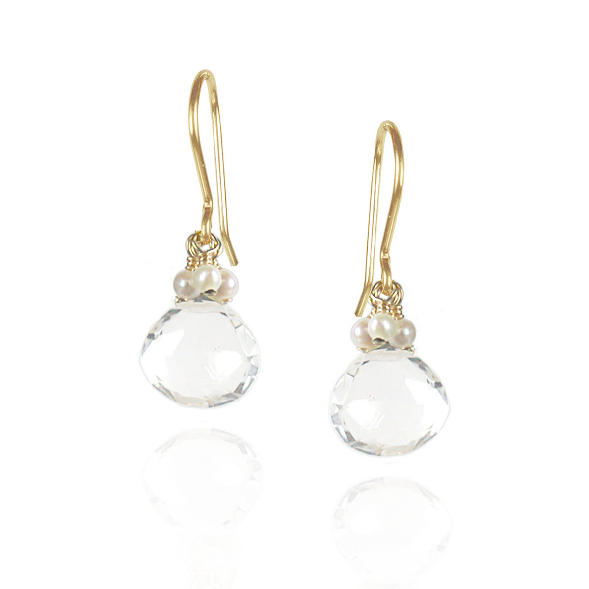 Rock Crystal Earrings