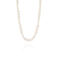 Alternating Pearl Necklace