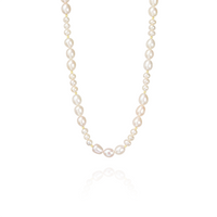 Alternating Pearl Necklace