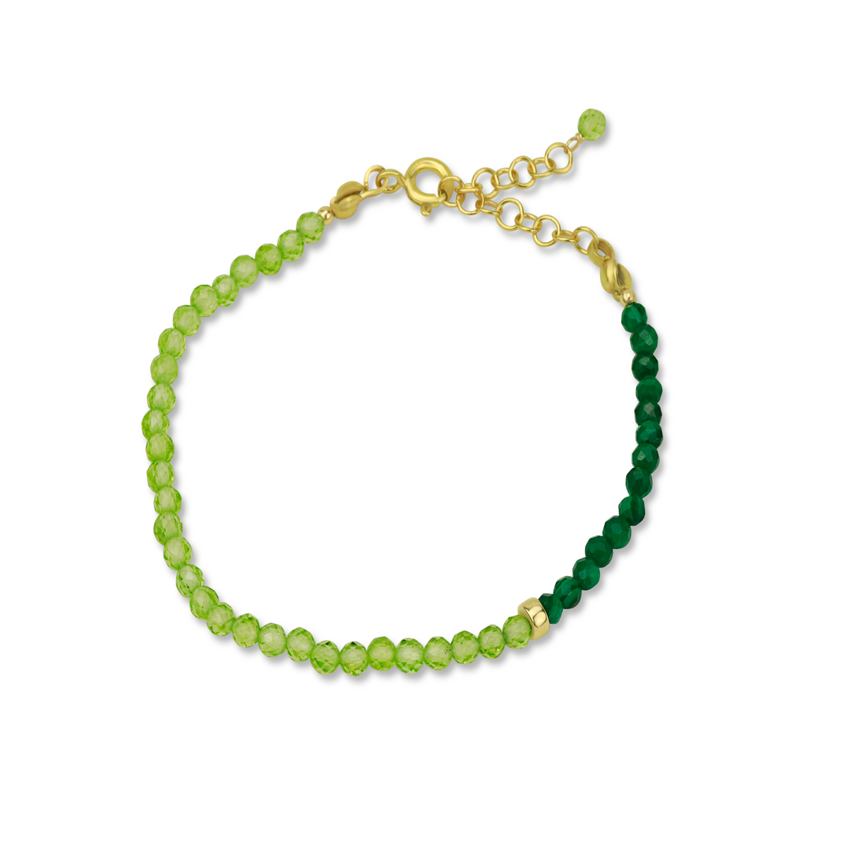 Beaded Two Toned Bracelet