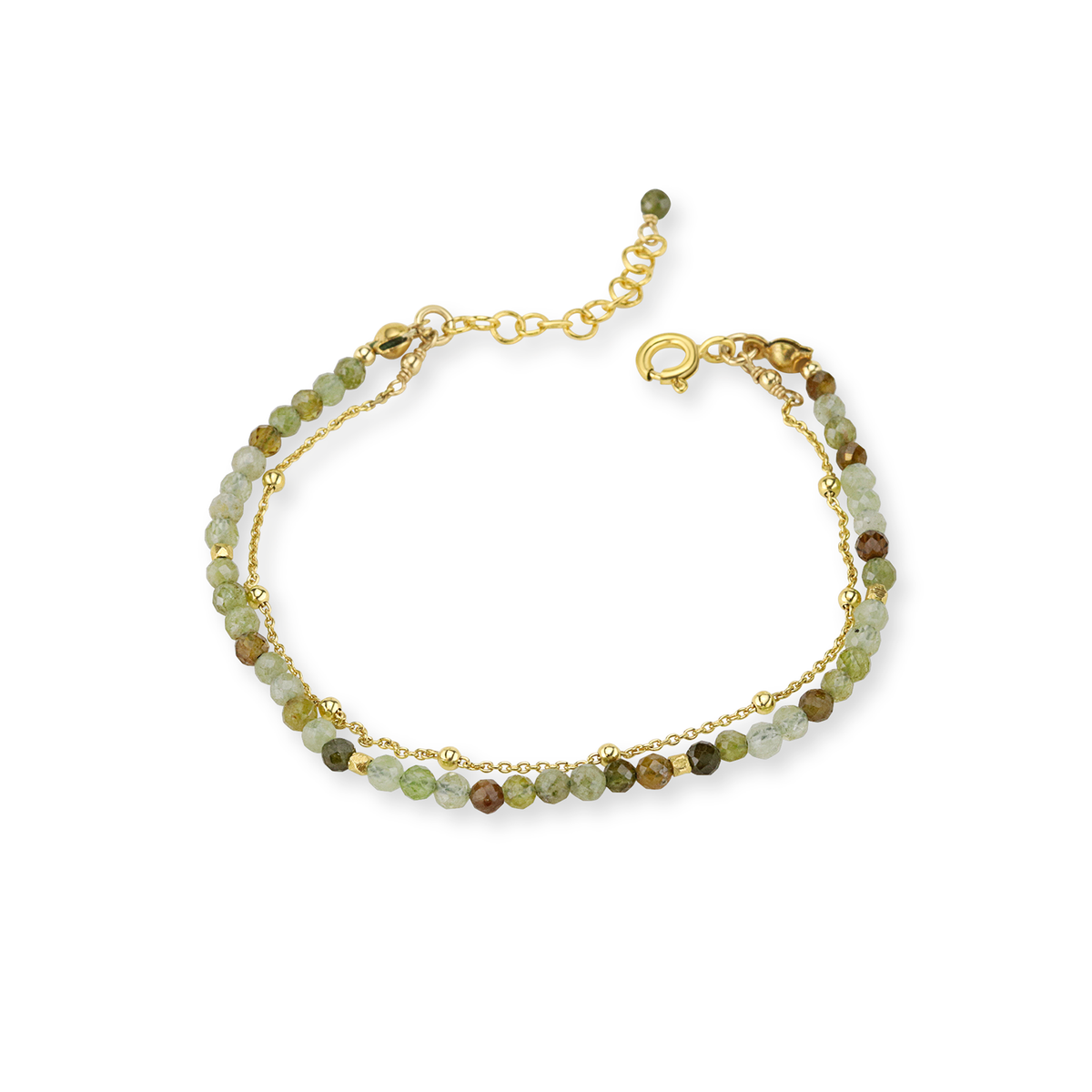 Satellite Chain & Beaded Bracelet