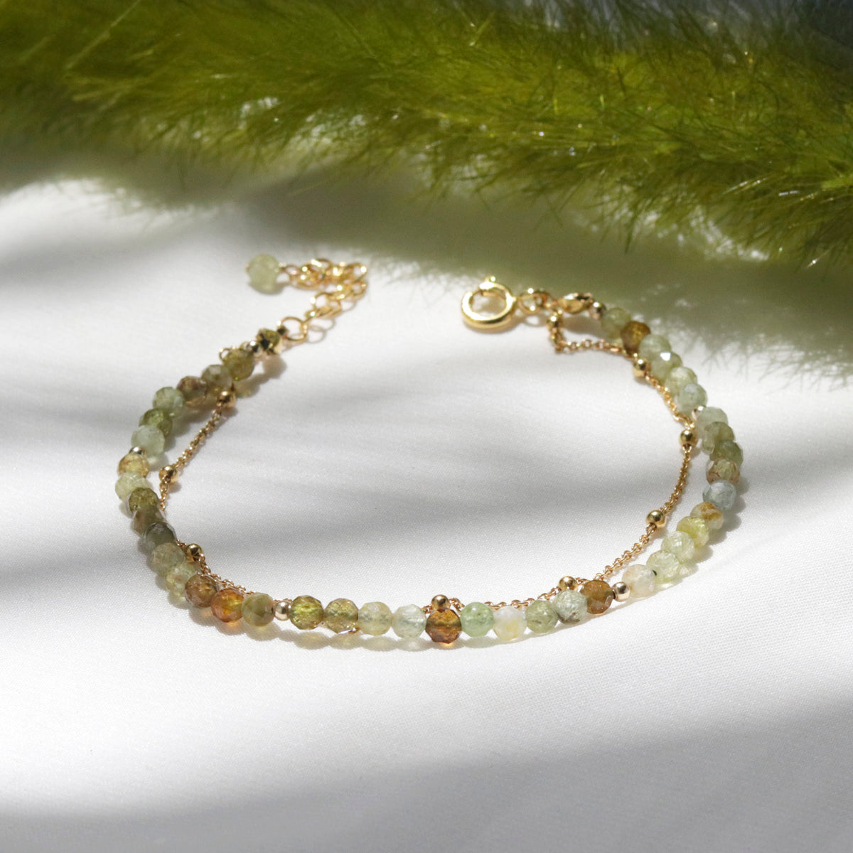 Satellite Chain & Beaded Bracelet