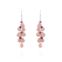 Briolette Waterfall Earrings
