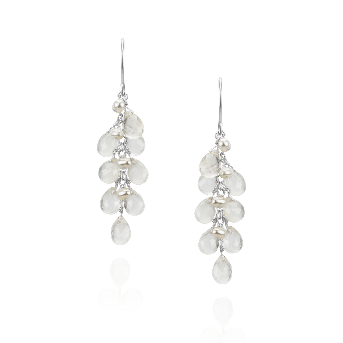Briolette Waterfall Earrings