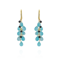 Briolette Waterfall Earrings