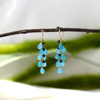 Briolette Waterfall Earrings