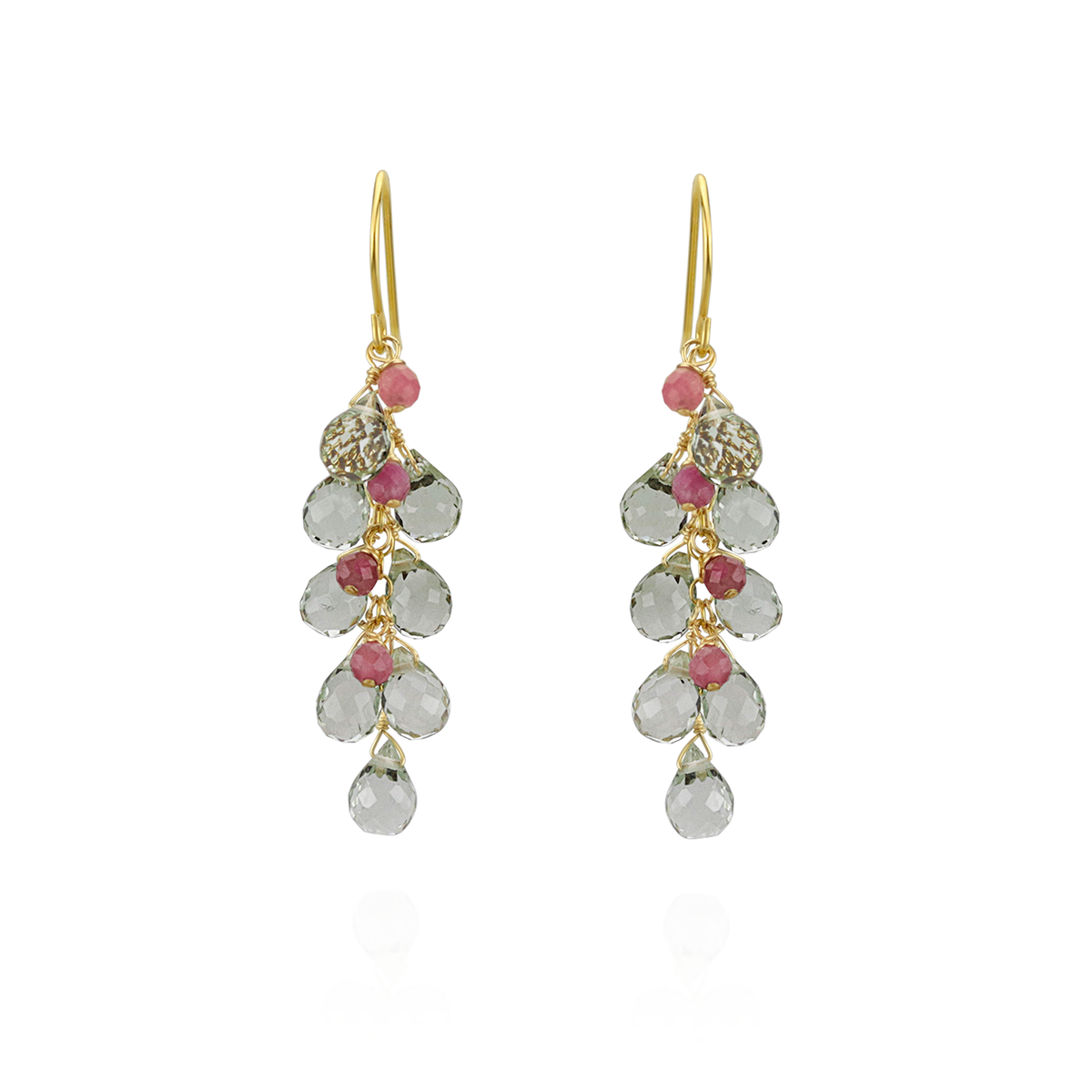 Briolette Waterfall Earrings