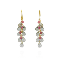 Briolette Waterfall Earrings