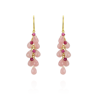 Briolette Waterfall Earrings