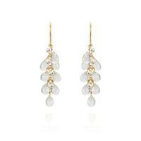 Briolette Waterfall Earrings