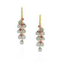 Briolette Waterfall Earrings