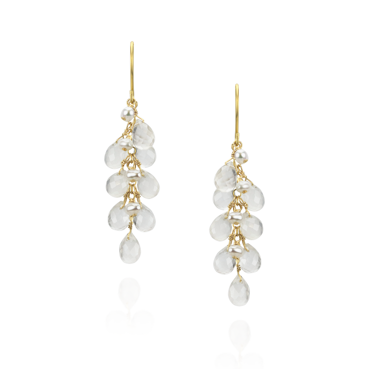 Briolette Waterfall Earrings
