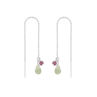 Briolette Threader Earrings