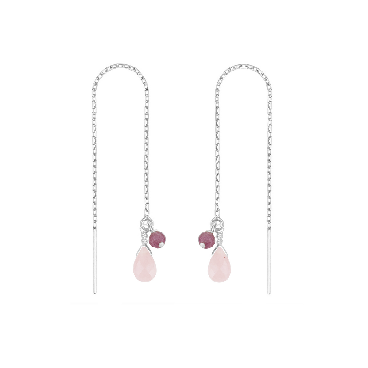 Briolette Threader Earrings