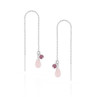 Briolette Threader Earrings