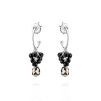 Grape Cluster & Briolette Earrings