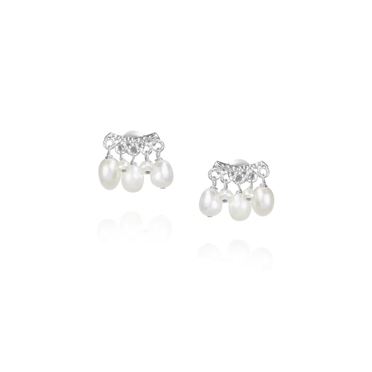 Gemstone Fringe Studs