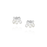 Gemstone Fringe Studs