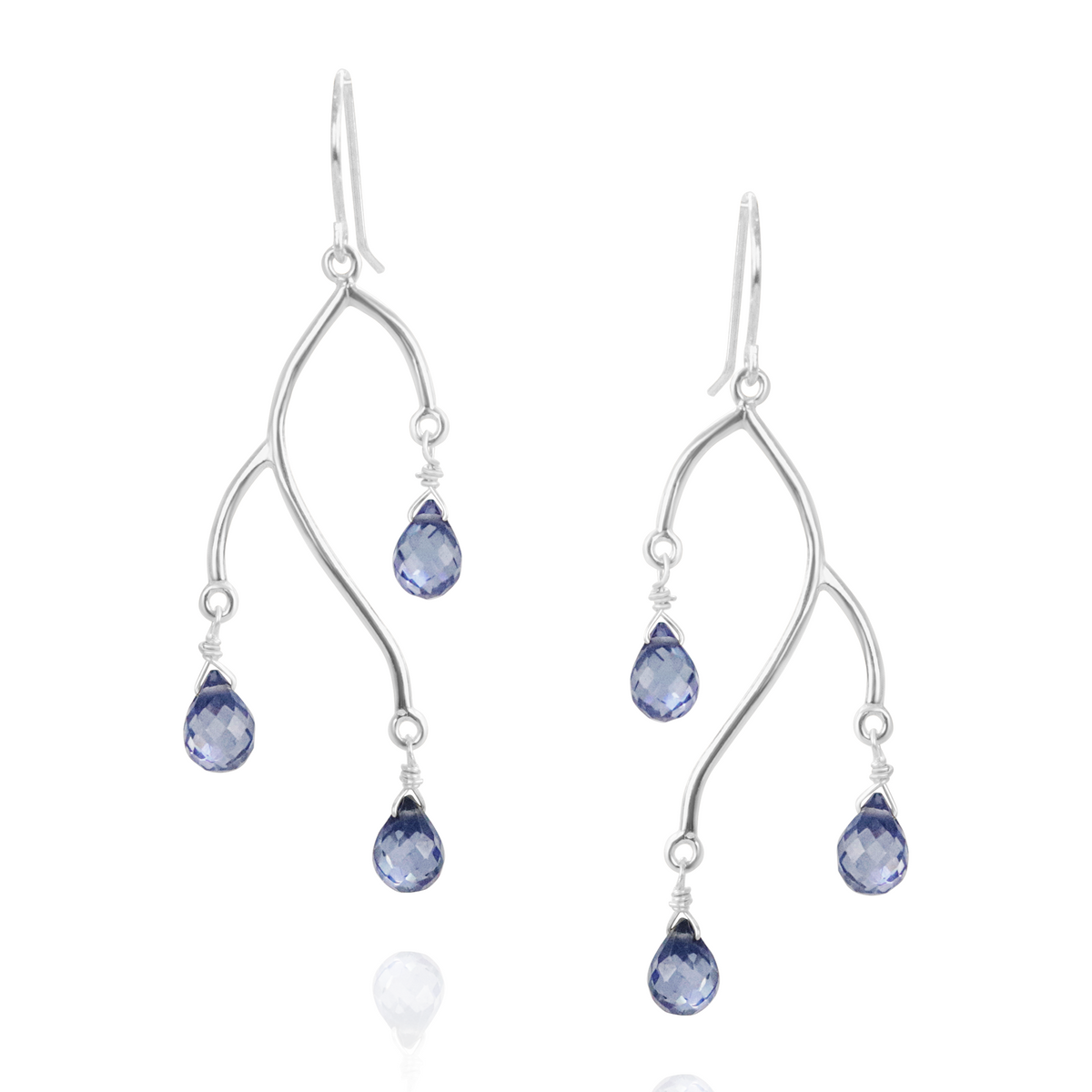 Blossom Briolette Statement Earrings