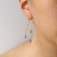 Blossom Briolette Statement Earrings
