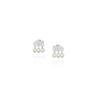 Mini Gemstone Fringe Studs